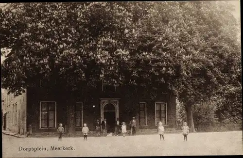 Ak Meerkerk Südholland, Dorpsplein