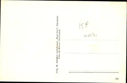 Ak Meerkerk Südholland, Dorpsplein