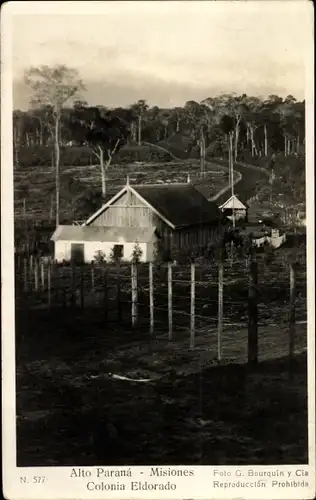 Ak Alto Parana Paraguay, Misiones Colonia Eldorado