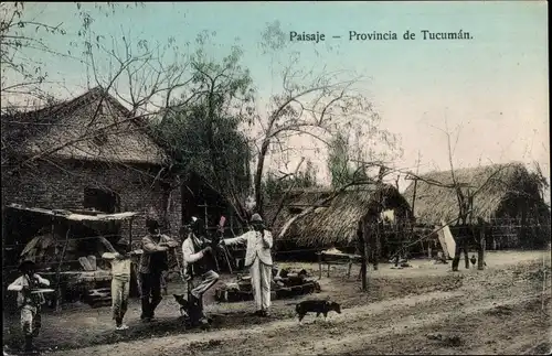 Ak Provincia de Tucumán Argentinien, Paisaje, Dorfansicht