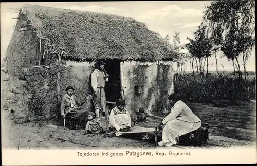 Ak Argentinien, Tejedoras Indigenas Patagones