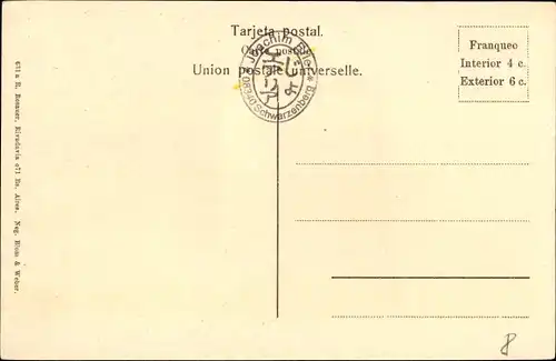 Ak Argentinien, Estancia, Rodeo