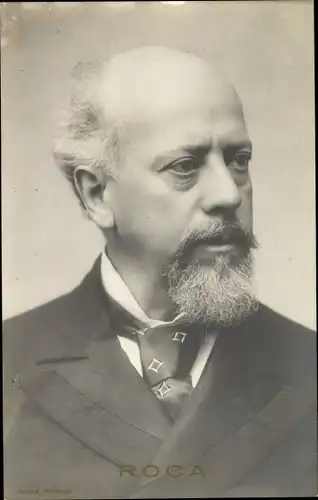 Ak Julio Argentino Roca, argentinischer General und Politiker, Präsident von Argentinien