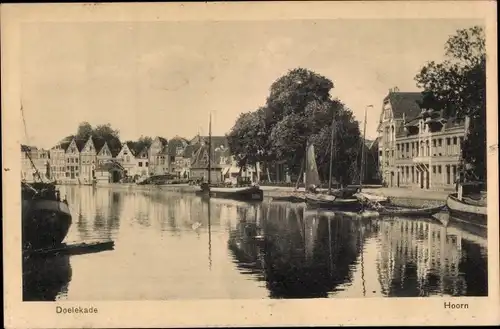 Ak Hoorn Nordholland Niederlande, Doelekade