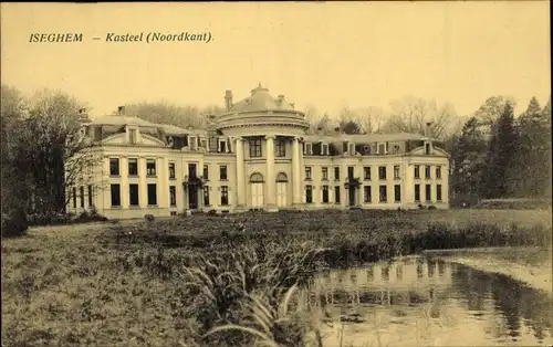 Ak Izegem Iseghem Westflandern, Kasteel