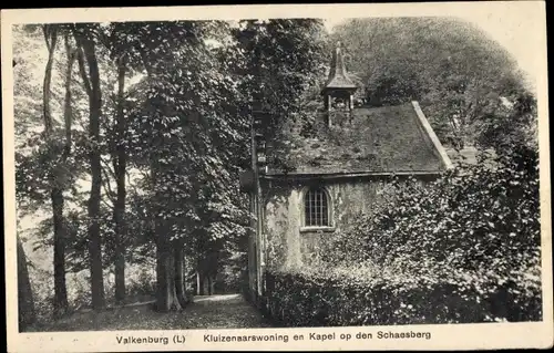Ak Valkenburg Limburg Niederlande, Kluizenaarswoning en Kapel op den Schaesberg