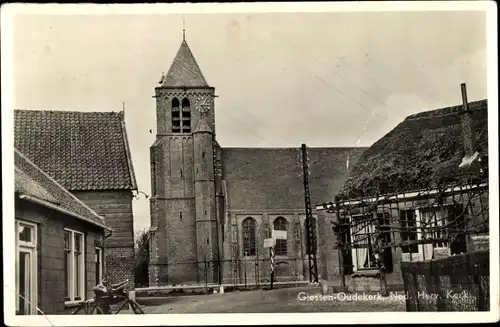 Ak Giessen Oudekerk Südholland Niederlande, Ned. Herv. Kerk