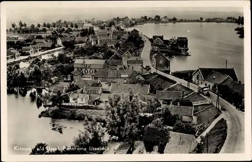 Ak Krimpen aan den IJssel Südholland, Panorama IJsseldijk