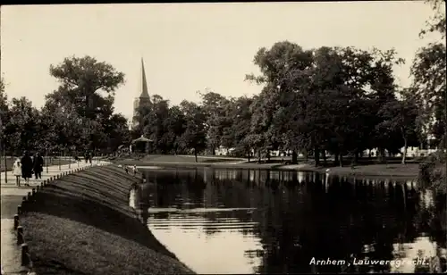 Ak Arnhem Gelderland Niederlande, Lauwersgracht