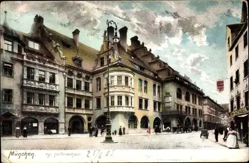 Ak München, Kgl. Hofbrauhaus