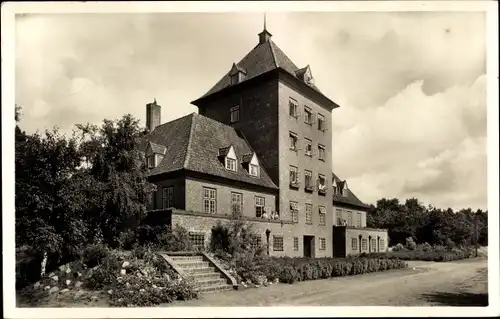 Ak Rendsburg in Schleswig Holstein, Koloniale Frauenschule, Hauptgebäude