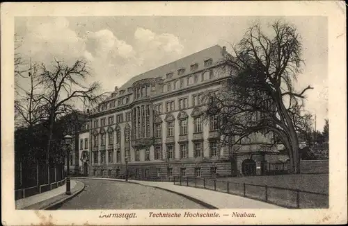 Ak Darmstadt in Hessen, Technische Hochschule-Neubau