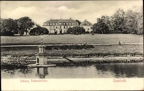 Ak Quadrath Ichendorf Bergheim an der Erft, Schloss Schlenderhahn, Entenhaus