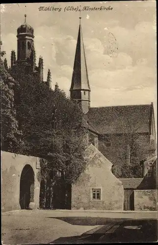 Ak Mühlberg an der Elbe, Klosterkirche