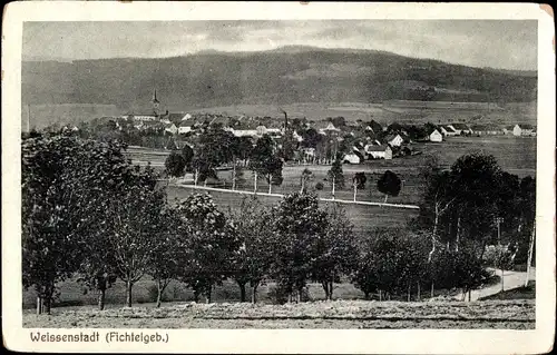 Ak Weißenstadt im Fichtelgebirge, Gesamtansicht