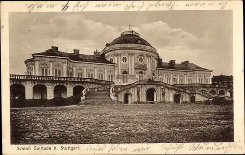 Ak Stuttgart in Württemberg, Schloss Solitude