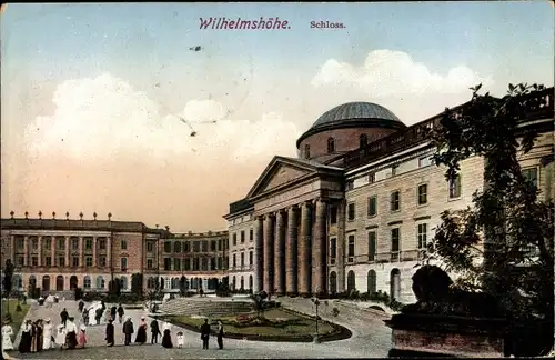 Ak Bad Wilhelmshöhe Kassel in Hessen, Schloss
