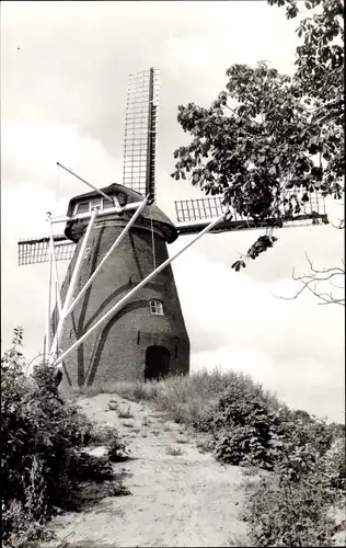 Ak Fleringen Overijssel, Korenmolen, Ao. 1846
