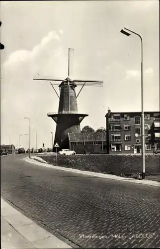 Ak Vlaardingen Südholland, Molen Aeolus