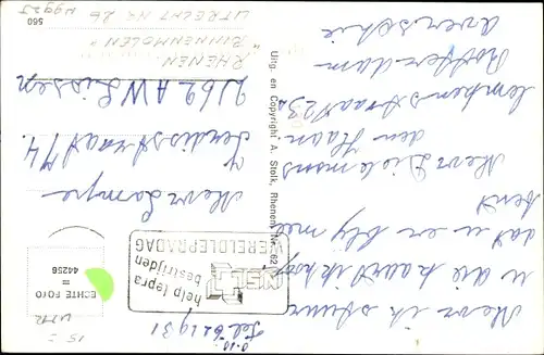 Ak Rhenen Utrecht, Panoramamolen