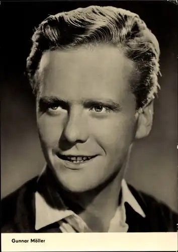 Ak Schauspieler Gunnar Möller, Portrait