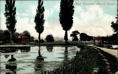Ak High Wycombe Buckinghamshire England, Marsh Green