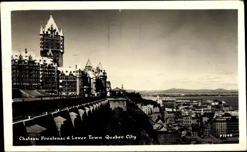 Ak Québec Kanada, Chateau Frontenac & Lower Town