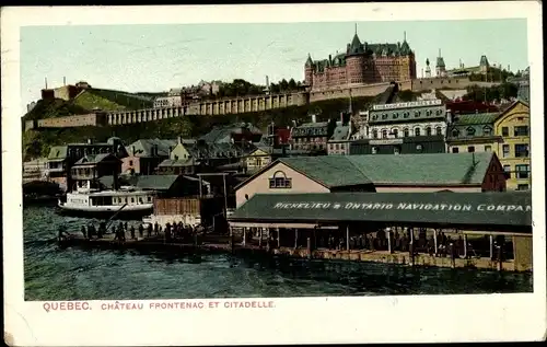 Ak Québec Kanada, Chateau Frontenac et Citadelle