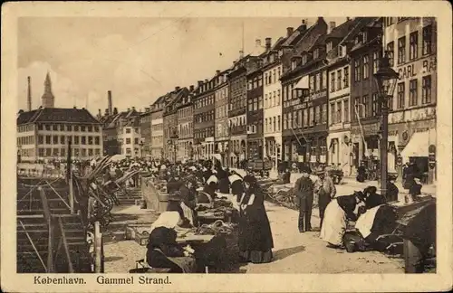 Ak København Kopenhagen Dänemark, Gammel Strand
