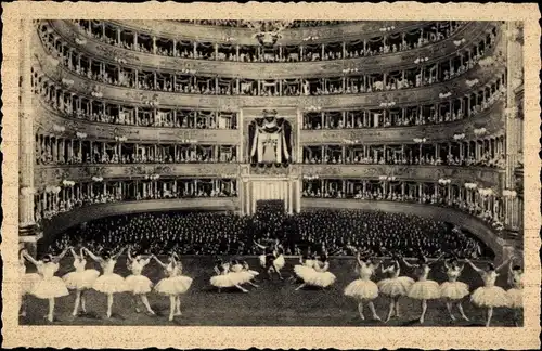 Ak Milano Mailand Lombardia, Teatro alla Scala, interno