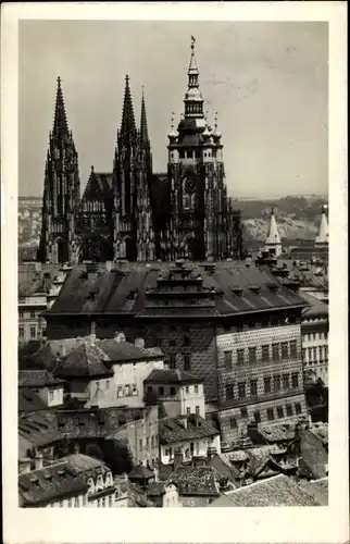 Ak Praha Prag Tschechien, St. Vitus Church