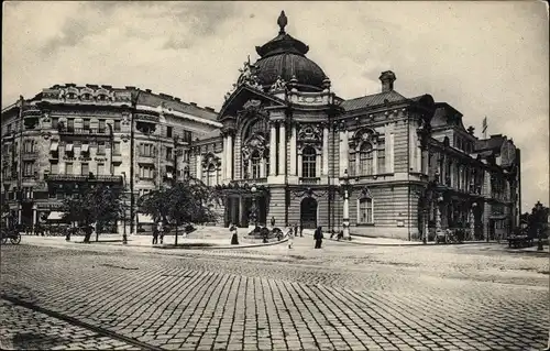 Ak Budapest Ungarn, Lustspiel Theater