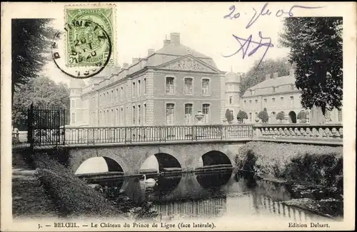 Ak Beloeil Wallonien Hennegau, Le Château du Prince de Ligne