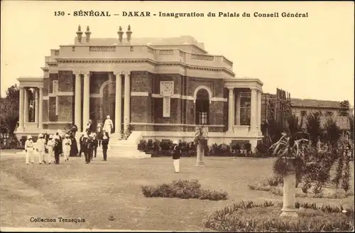 Ak Dakar Senegal, Inauguration du Palais du Conseil Général