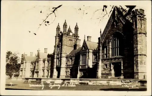 Ak Sydney Australien, Universität