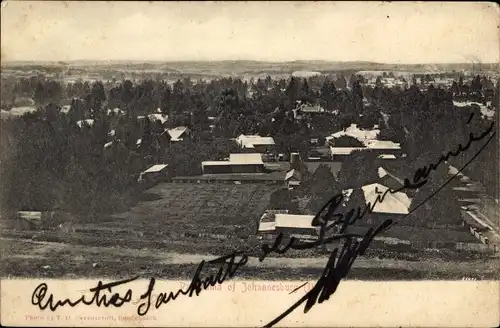 Ak Johannesburg Südafrika, Panorama