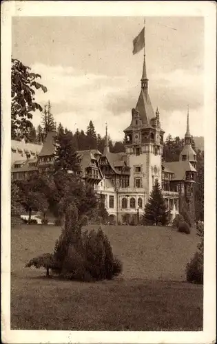 Ak Sinaia Rumänien, Castelul Peles, Schloss