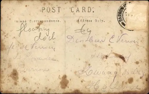 Ak Barrow in Furness Cumbria England, Brazil an Floating Dock Wanney Channel