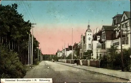 Ak Ostseebad Brunshaupten Kühlungsborn, Bülowweg