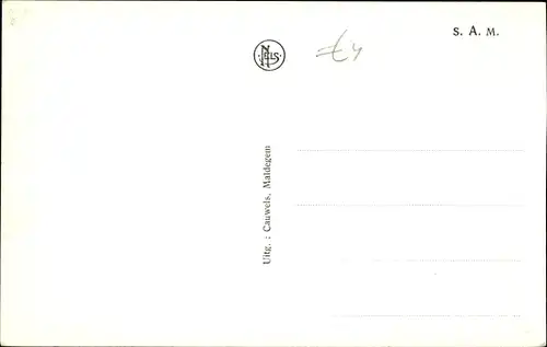 Ak Maldegem Ostflandern, Noordstraat