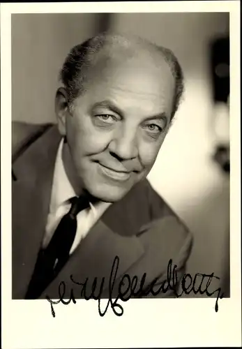 Foto Schauspieler Heinz-Peter Massy, Portrait, Autogramm