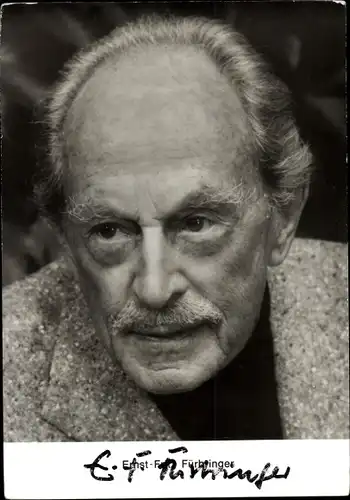 Ak Schauspieler Ernst Fritz Fürbringer, Portrait, Autogramm