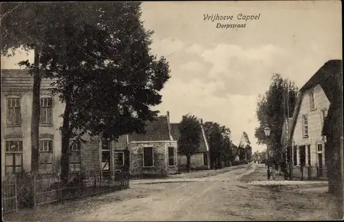 Ak Vrijhoeven Cappel Nordbrabant, Dorpstraat