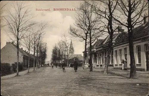 Ak Roosendaal Nordbrabant Niederlande, Boulevard