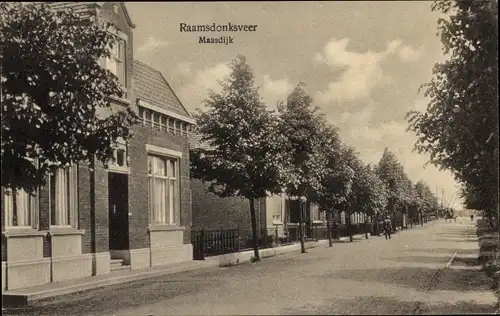 Ak Raamsdonksveer Nordbrabant, Maasdijk