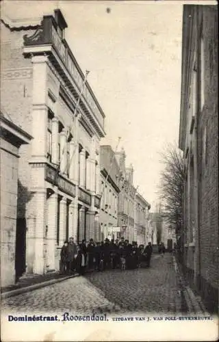 Ak Roosendaal Nordbrabant Niederlande, Dominéstraat