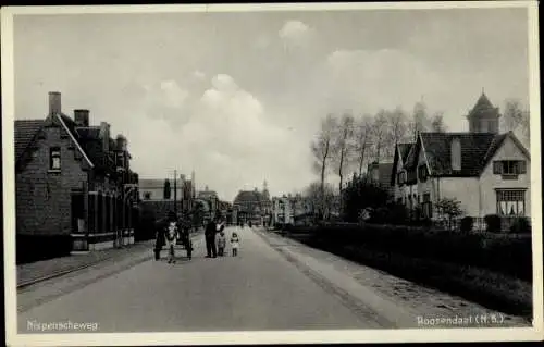 Ak Roosendaal Nordbrabant Niederlande, Nispenscheweg