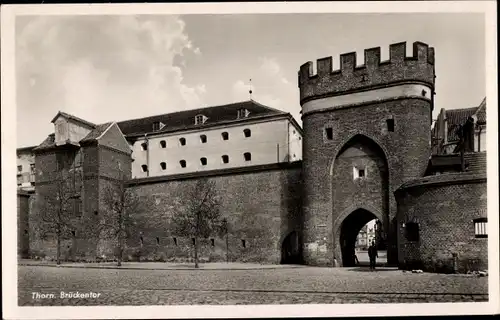 Ak Toruń Thorn Westpreußen, Brückentor