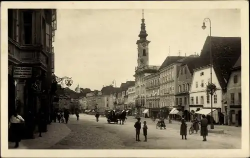 Ak Steyr in Oberösterreich, Hauptplatz