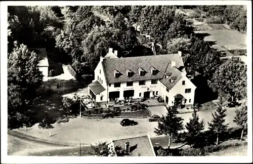 Ak Ommen Overijssel, Hotel Paping, Luftbild